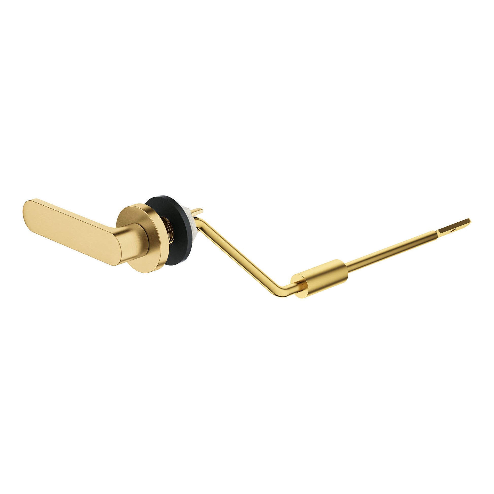 GROHE 49140GN0 Essence Left-Hand Trip Lever - Brushed Cool Sunrise