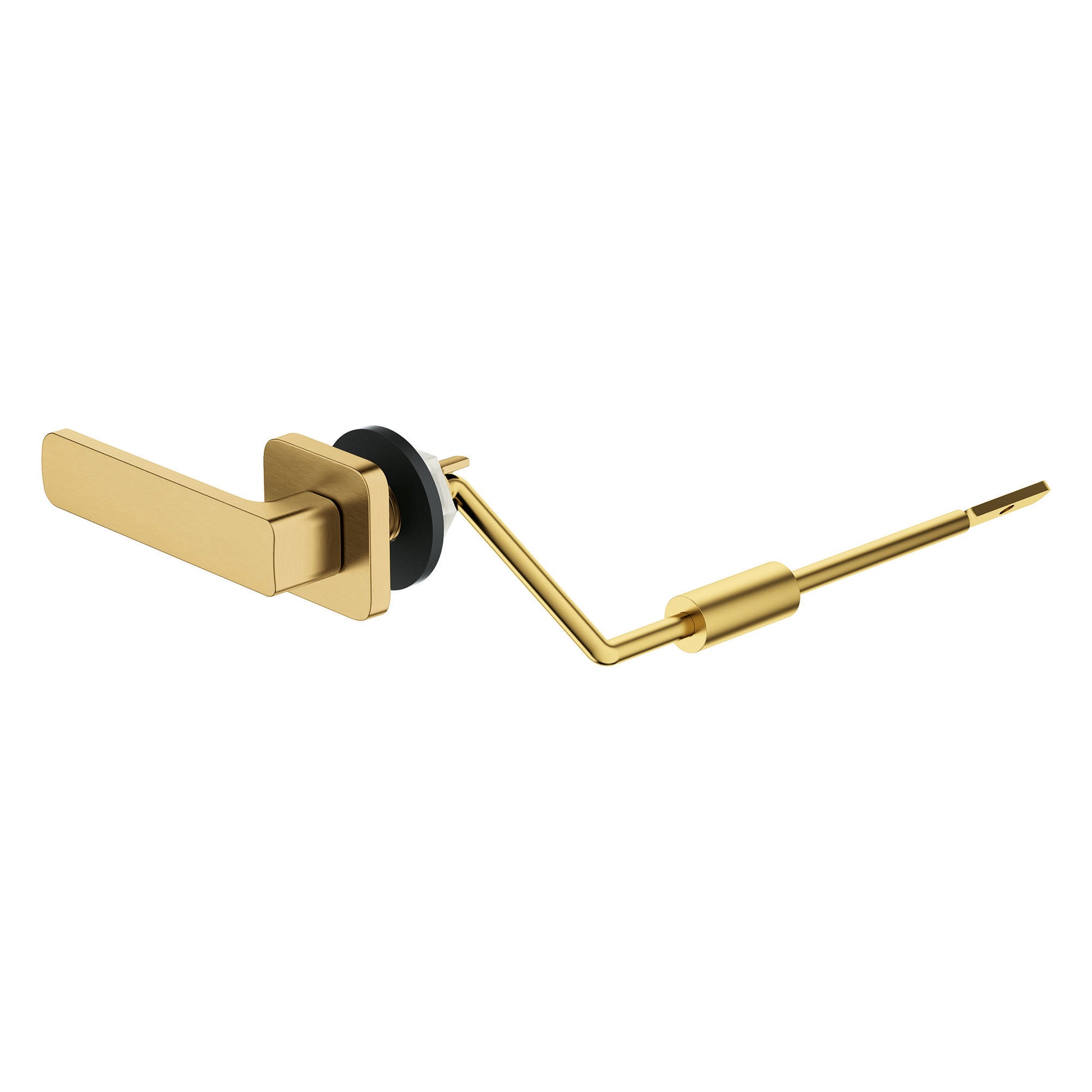 GROHE 49131GN0 Eurocube Left-Hand Trip Lever - Brushed Cool Sunrise