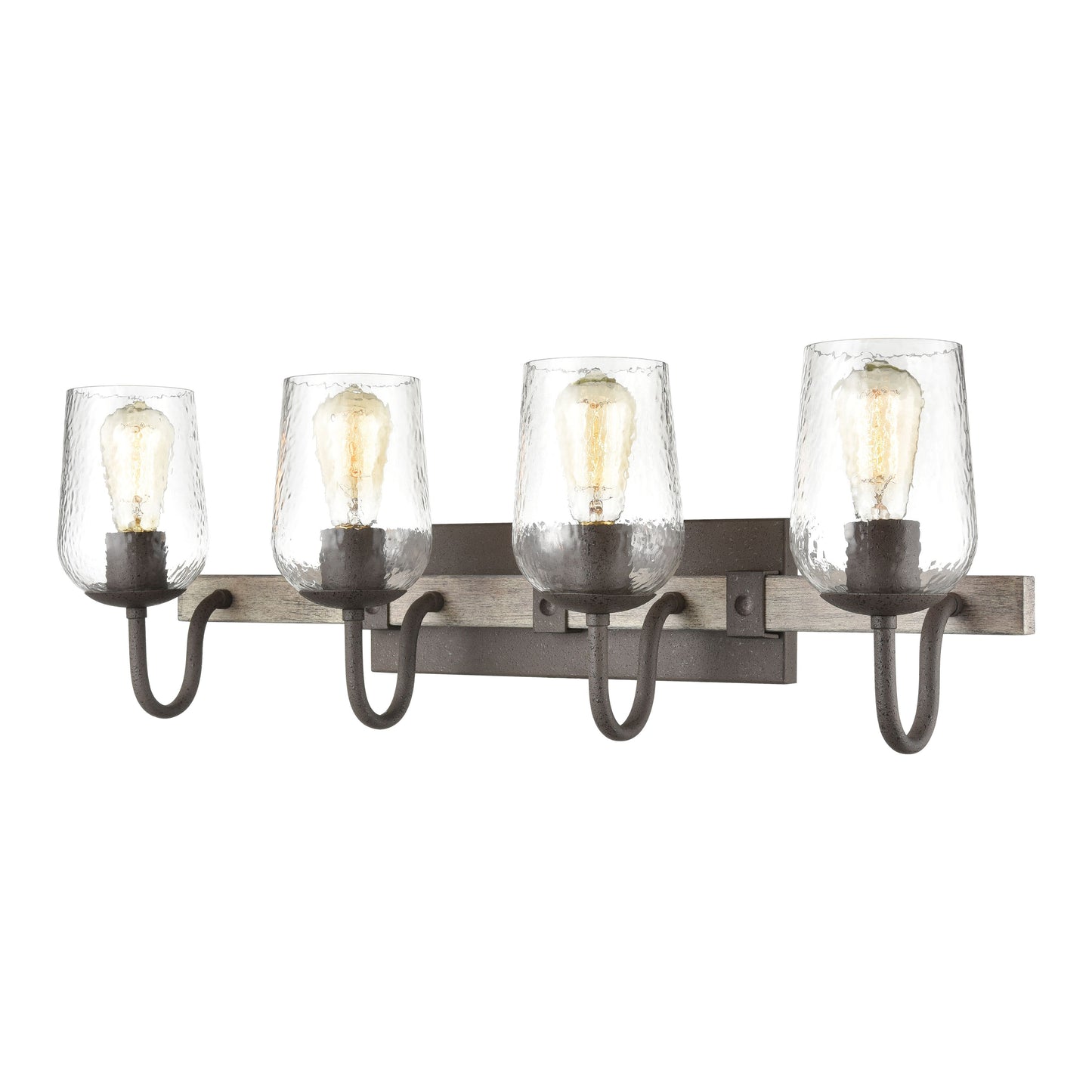 ELK SHOWROOM 15373/4 Dillon 30'' Wide 4-Light Vanity Light - Vintage Rust