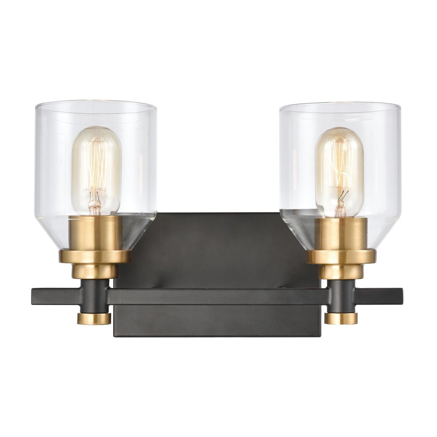 ELK SHOWROOM 15401/2 Cambria 13'' Wide 2-Light Vanity Light - Matte Black