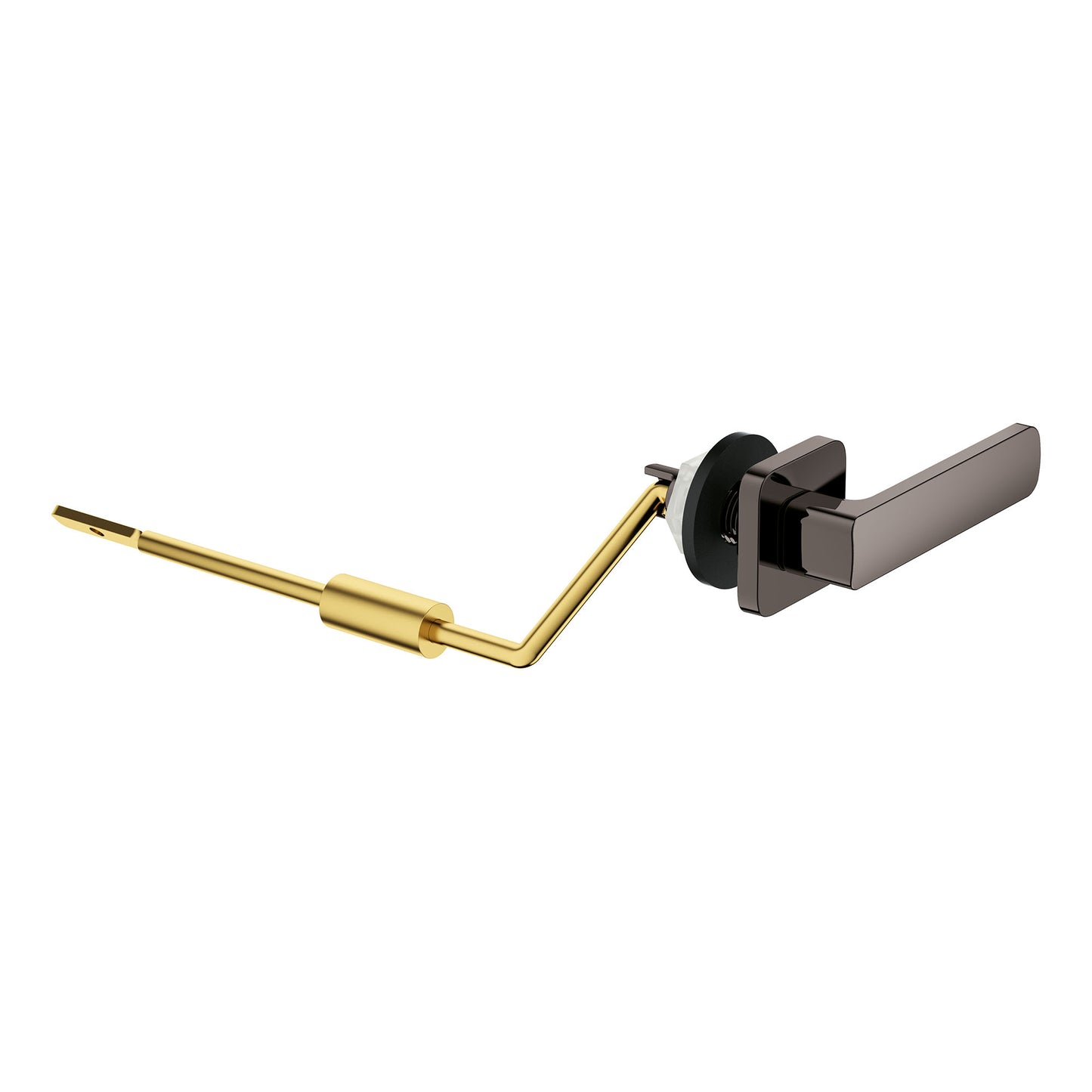 GROHE 49134A00 Eurocube Right-Hand Trip Lever - Hard Graphite