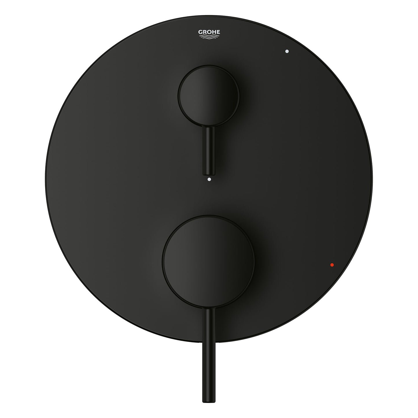 GROHE 294232430 TIMELESS PRESSURE BALANCE VALVE TRIM WITH 2-WAY DIVERTER WITH CARTRIDGE , Matte Black