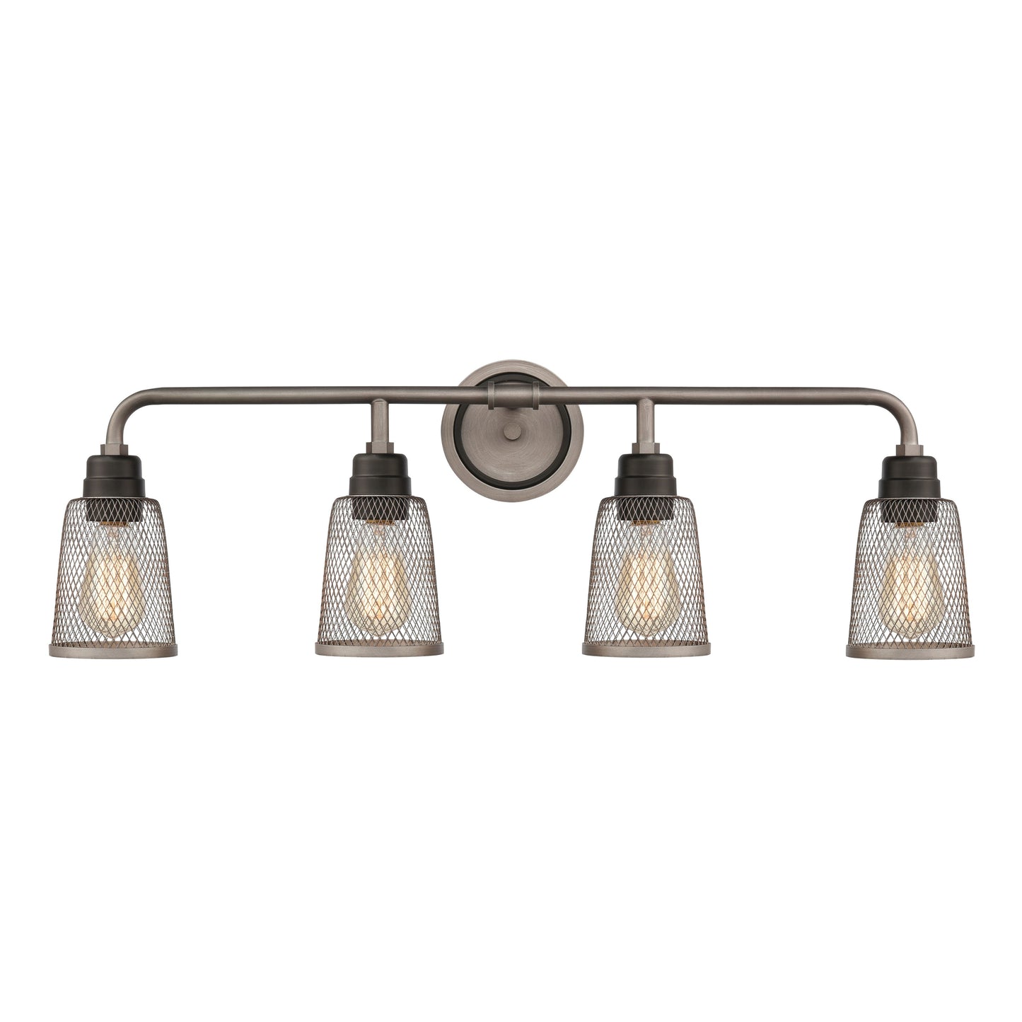 ELK SHOWROOM 15654/4 Glencoe 32'' Wide 4-Light Vanity Light - Weathered Zinc