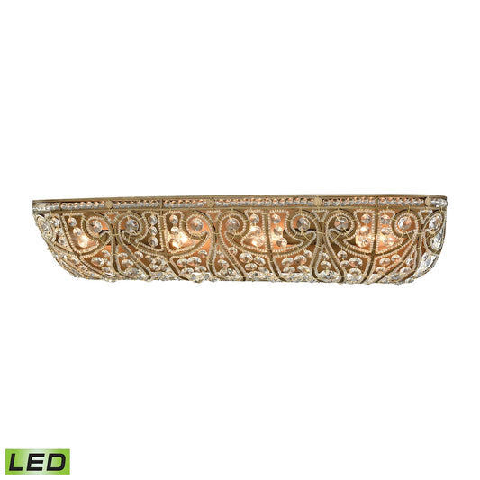 ELK SHOWROOM 15961/4-LED Elizabethan 27'' Wide 4-Light Vanity Light - Dark Bronze