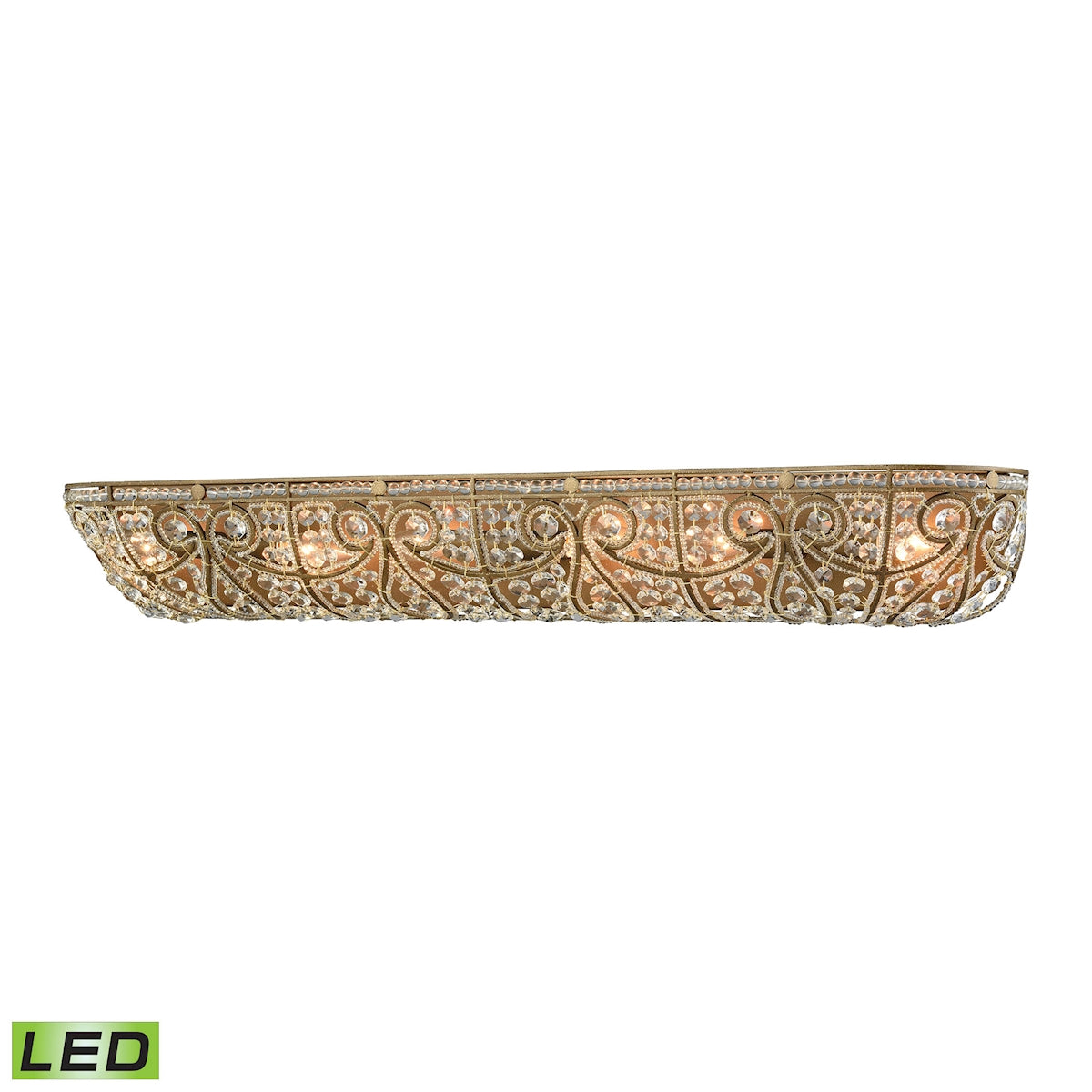 ELK SHOWROOM 15962/6-LED Elizabethan 36'' Wide 6-Light Vanity Light - Dark Bronze