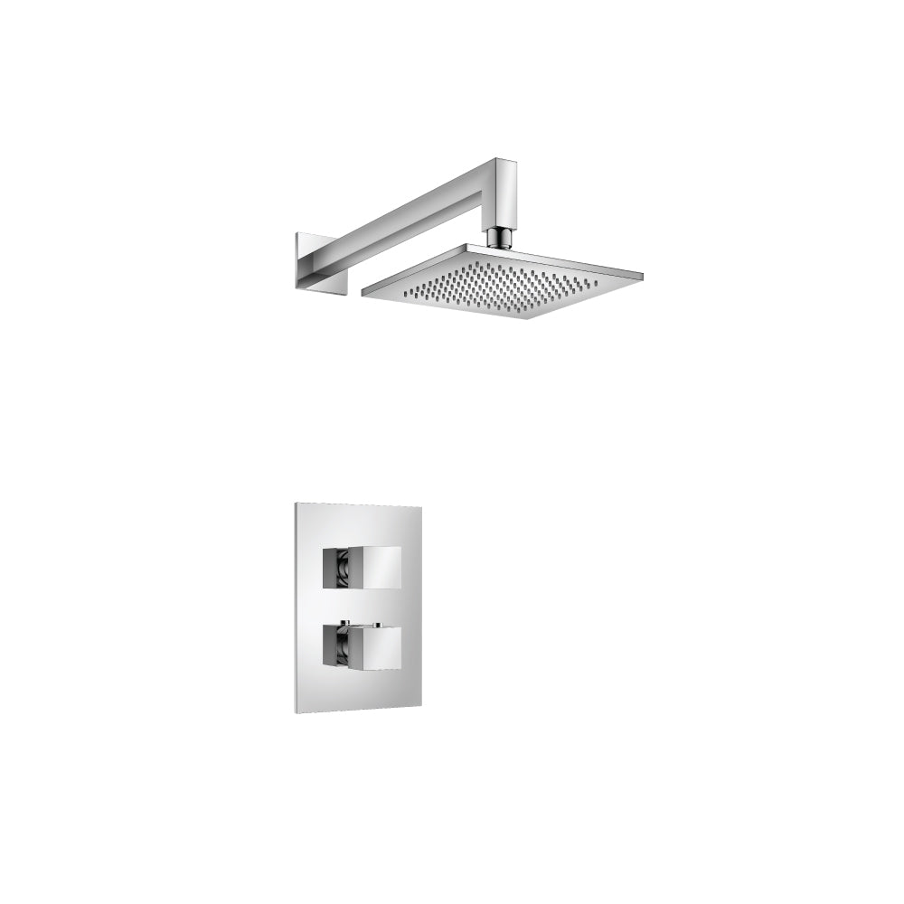 ISENBERG 160.7000CP Chrome Serie 160 Single Output Shower Set With Shower Head And Arm