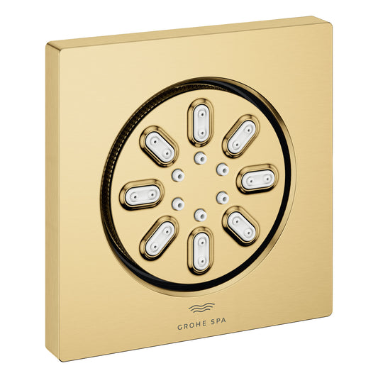 GROHE 26845GN0 Body Spray Square - 2 Sprays, 0.9 GPM , Brushed Cool Sunrise