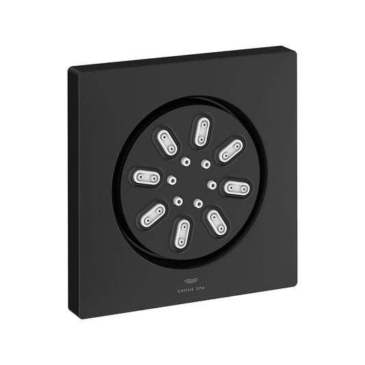 GROHE 268452430 Body Spray Square - 2 Sprays, 0.9 GPM , Matte Black