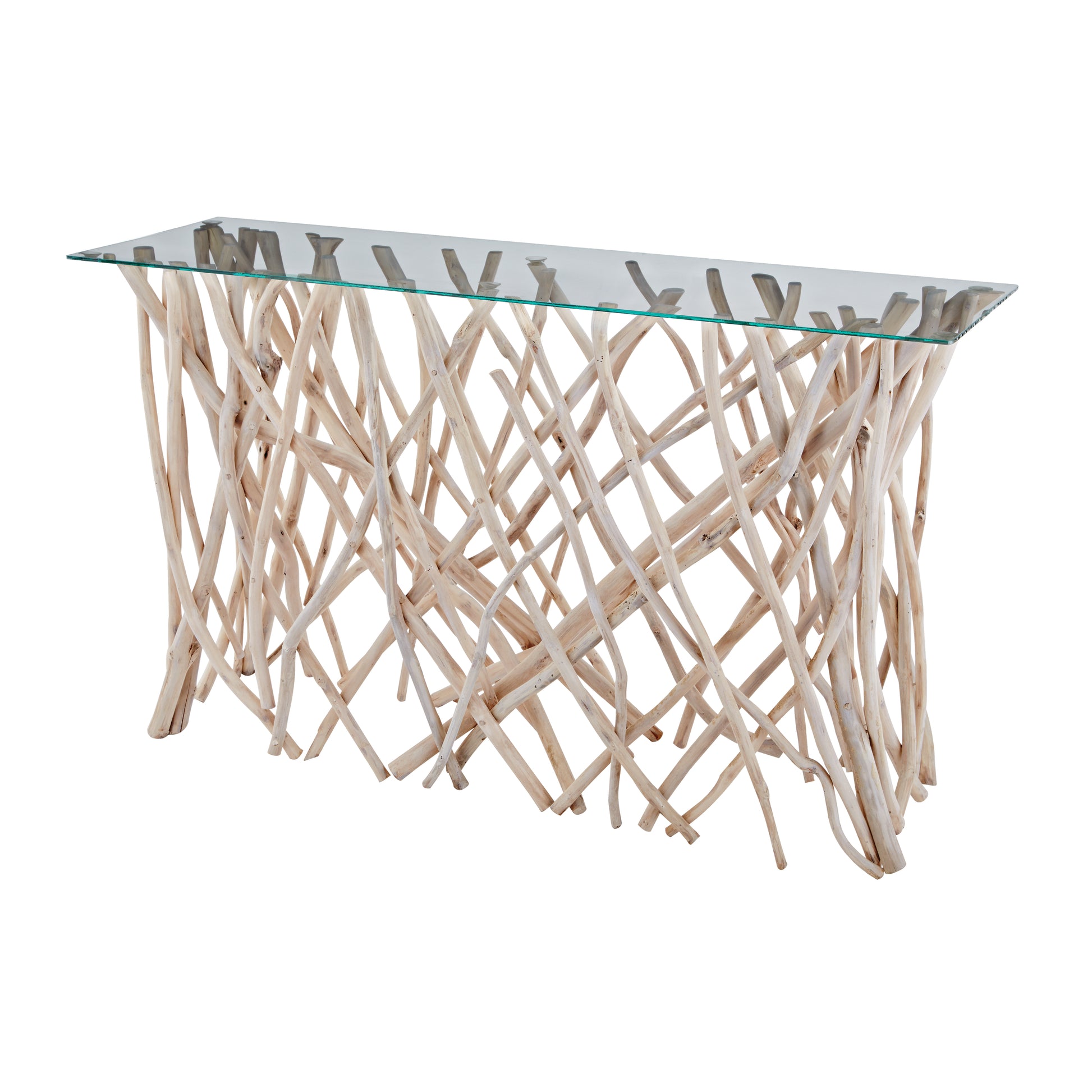 MARKETPLACE 162-027 Teak Root Console Table