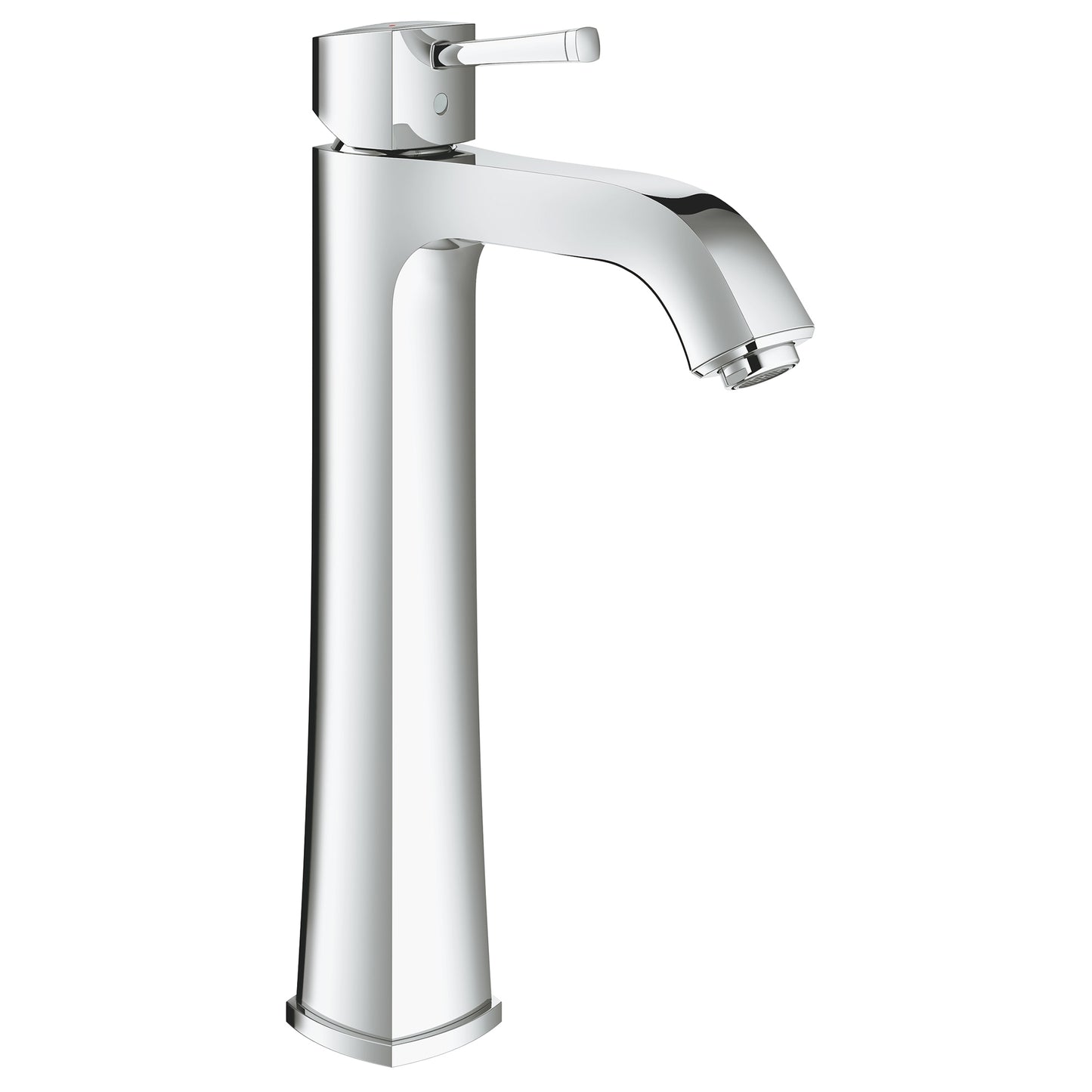 GROHE 23314ENA Single Hole Single-Handle Deck Mount Vessel Sink Faucet 1.2 GPM , Brushed Nickel