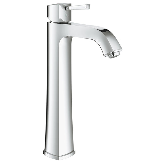 GROHE 2331400A Single Hole Single-Handle Deck Mount Vessel Sink Faucet 1.2 GPM , Chrome