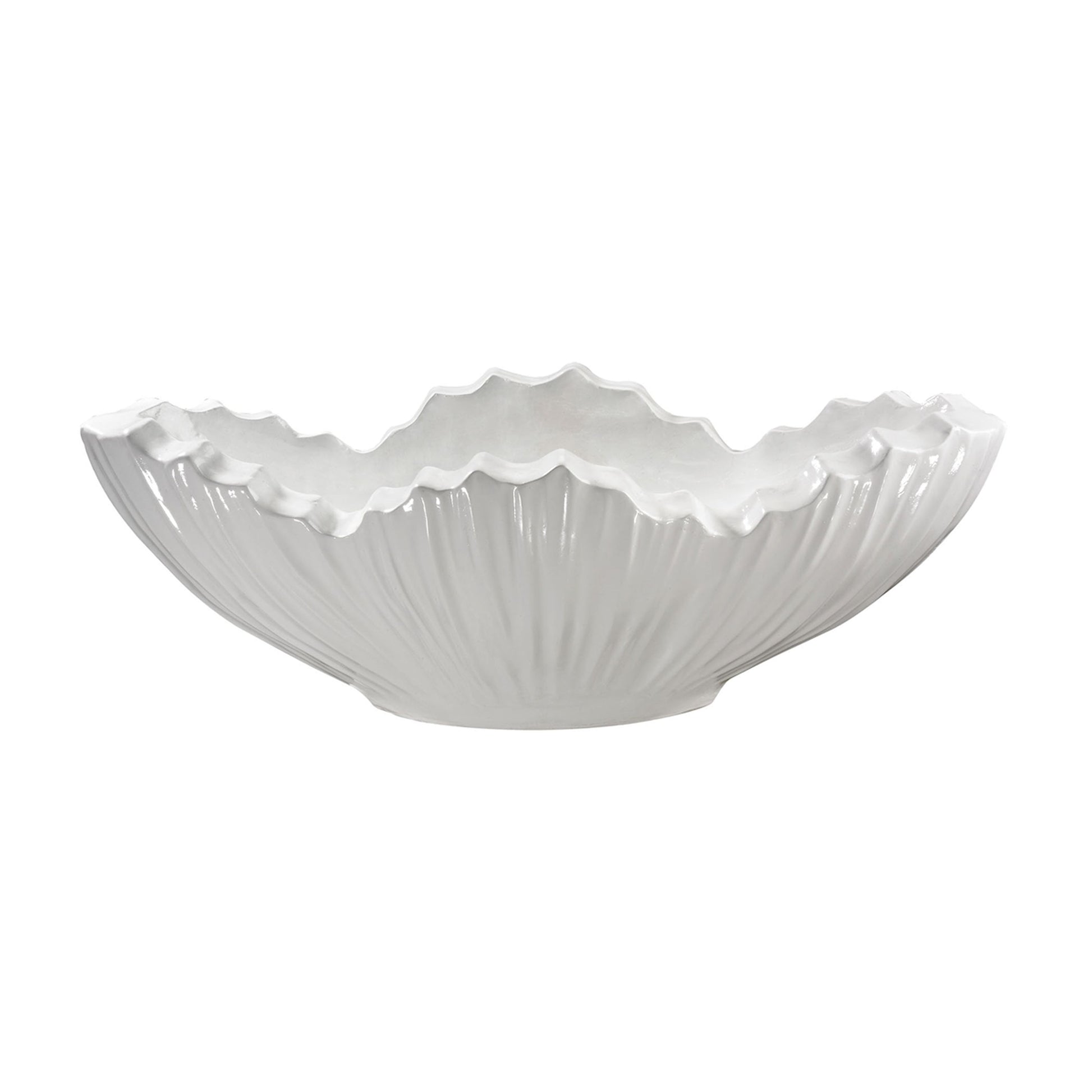 ELK SIGNATURE 166-014 Poppy Planter - White