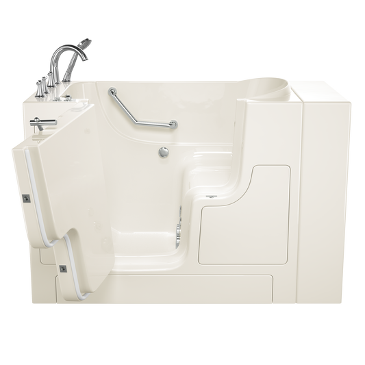 AMERICAN-STANDARD SS9OD5230LJ-BC-PC, Gelcoat Premium Series 30 in. x 52 in. Outward Opening Door Walk-In Bathtub with Whirlpool system in Wib Linen