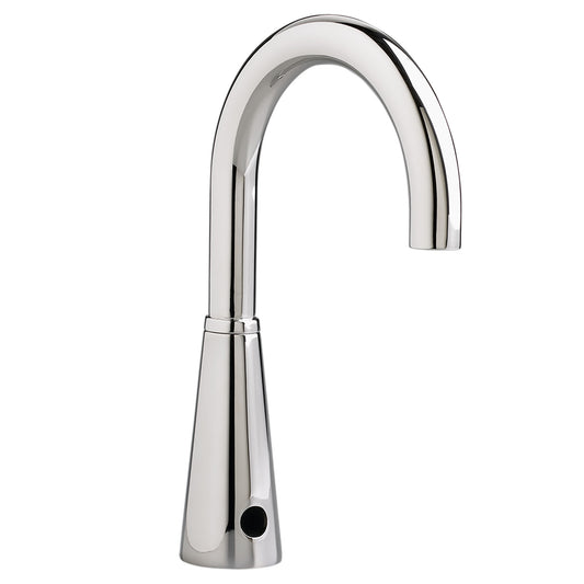 AMERICAN-STANDARD 6055164.002, Selectronic Gooseneck Touchless Metering Faucet, Battery-Powered, 0.35 gpm/1.3 Lpm in Chrome