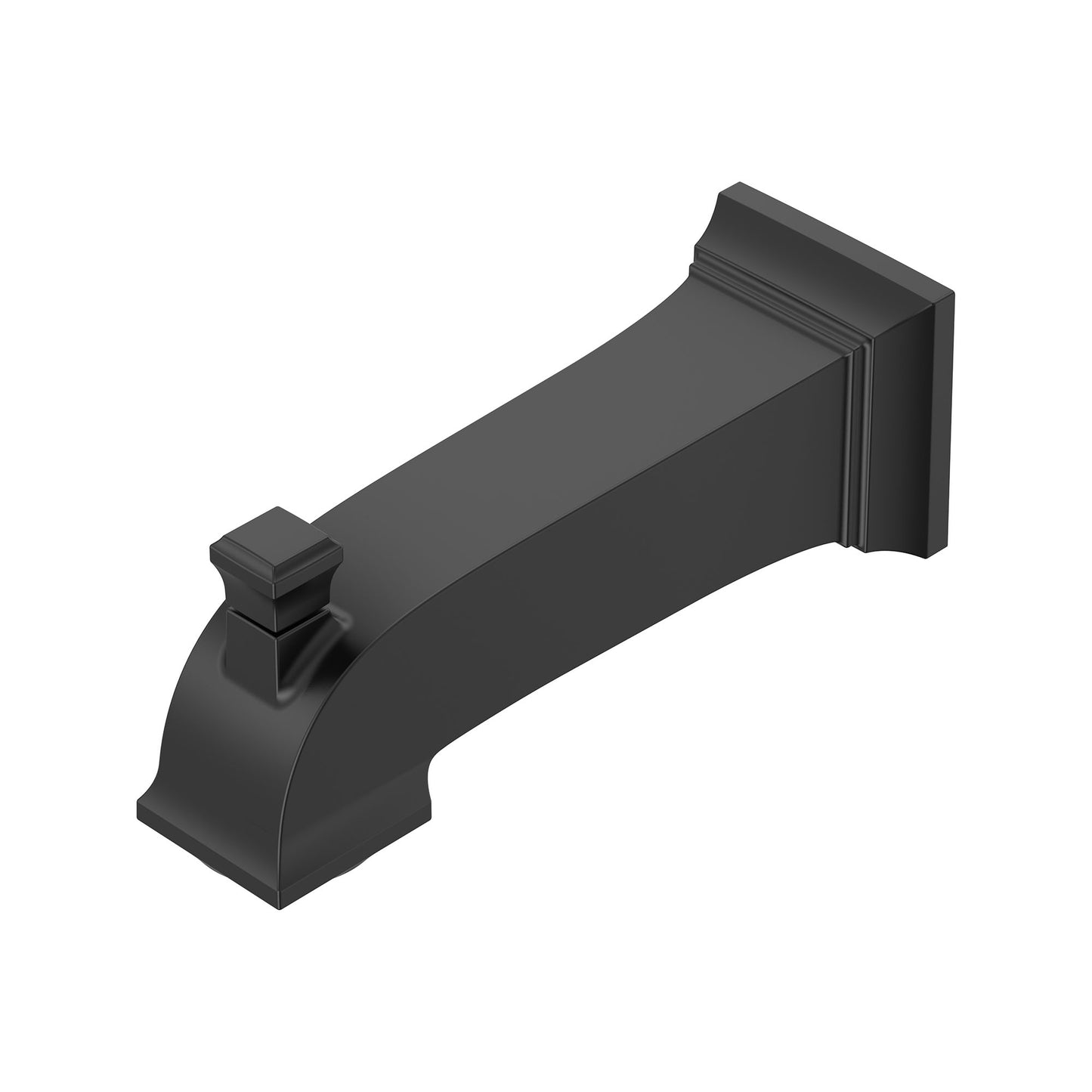 AMERICAN-STANDARD 8888108.243, Town Square S 6-3/4-Inch IPS Diverter Tub Spout in Matte Black