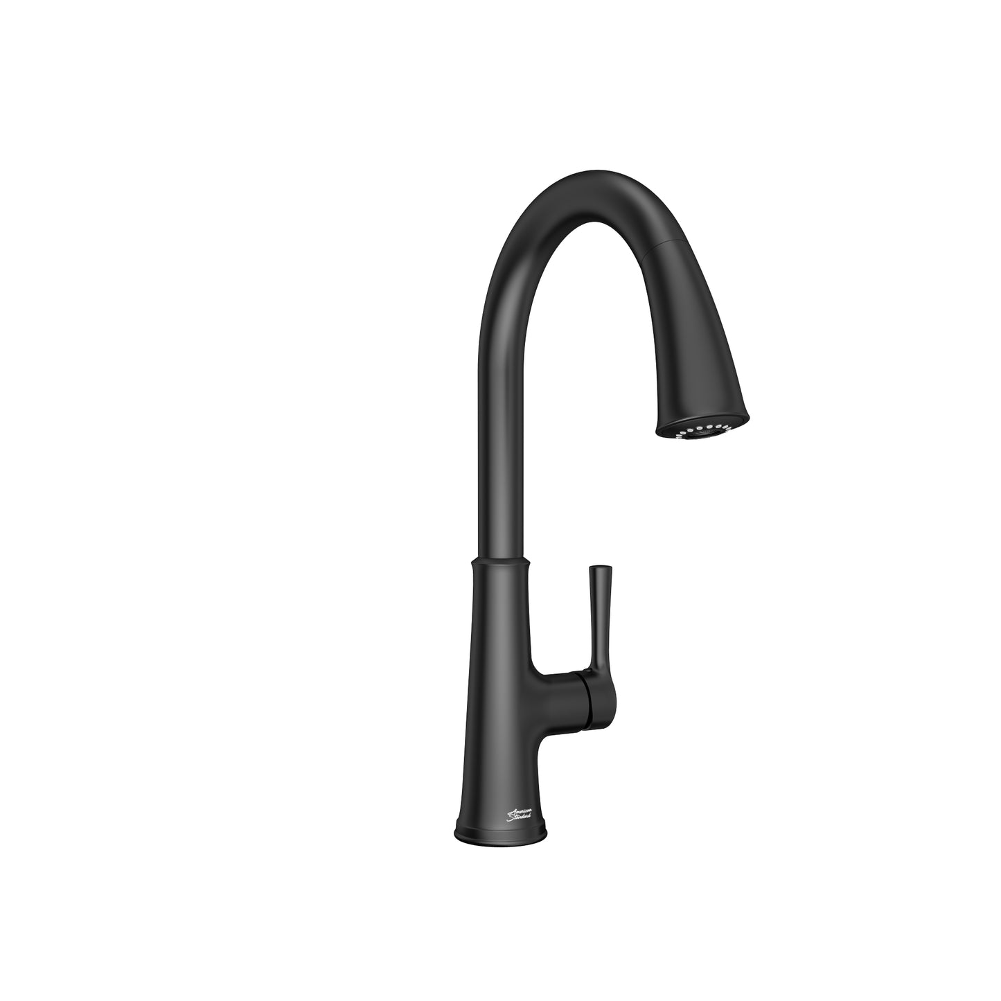 AMERICAN-STANDARD 9319310.243, Renate Single-Handle Pull-Down Dual Spray Kitchen Faucet 1.5 gpm/5.7 Lpm in Matte Black