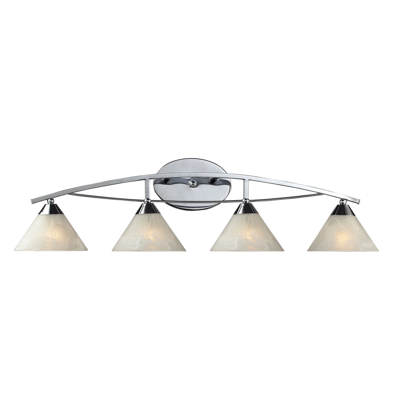 ELK SHOWROOM 17024/4 Elysburg 36'' Wide 4-Light Vanity Light - Polished Chrome