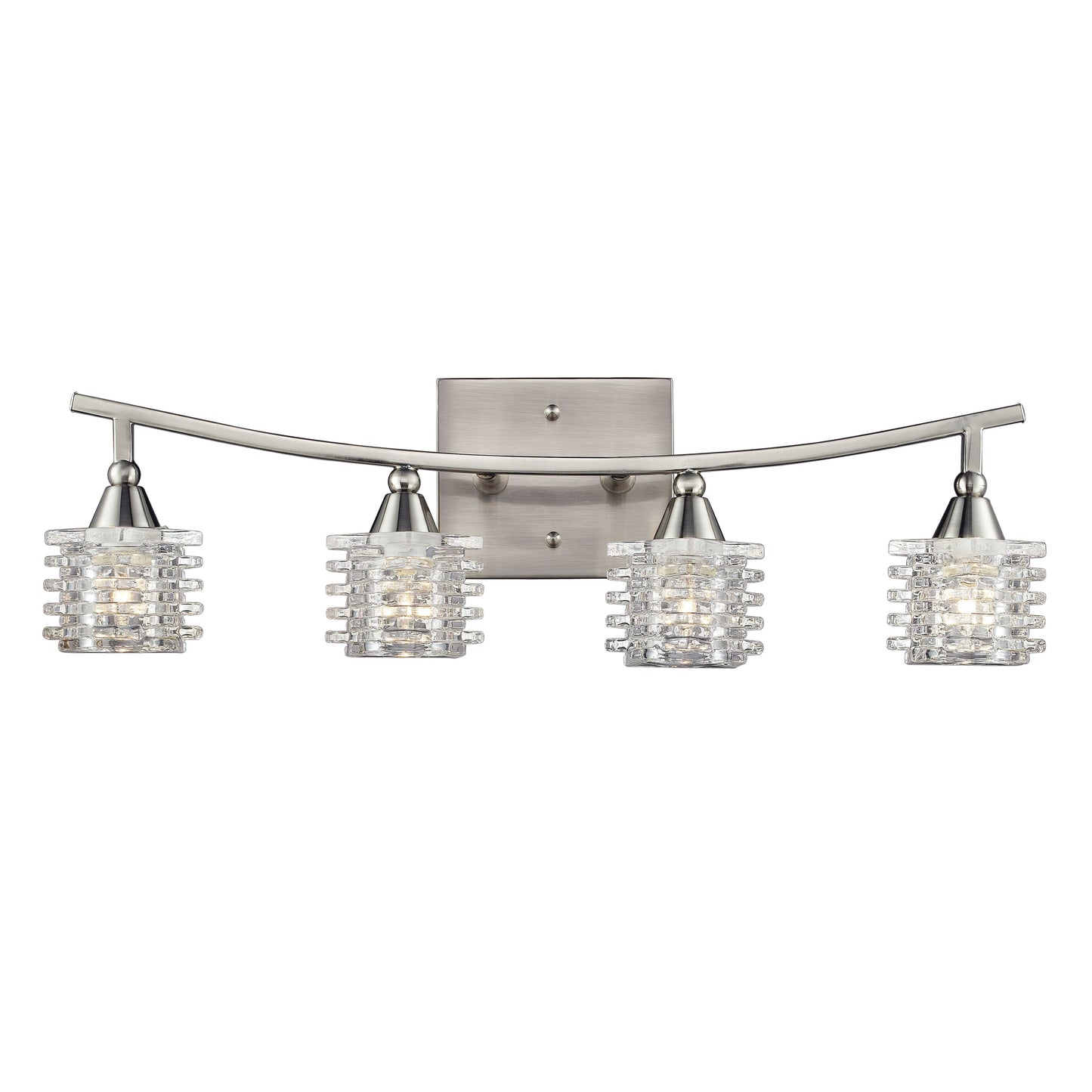 ELK SHOWROOM 17132/4 Matrix 21'' Wide 4-Light Vanity Light - Satin Nickel