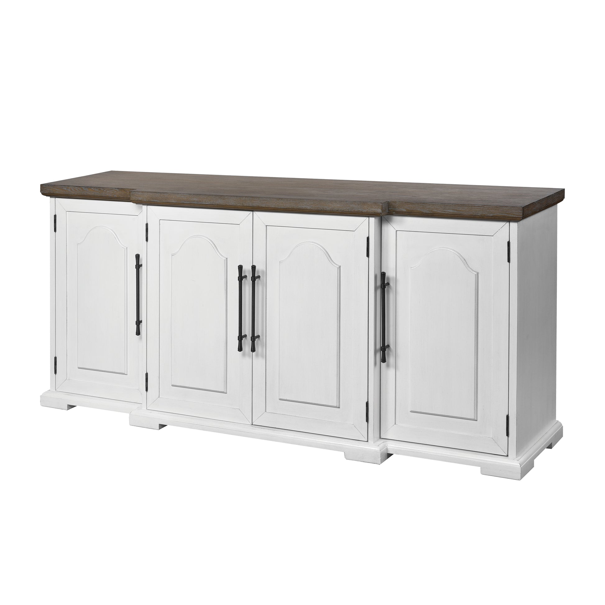 ELK STUDIO 17217 Locksmith Credenza - 4 Door Off White