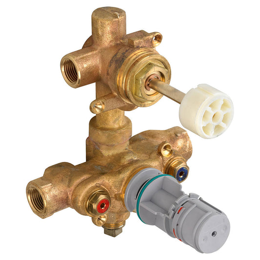 AMERICAN-STANDARD R522S, 2-Hdl Thermo Rgh Valve W/2Way Div-Shared