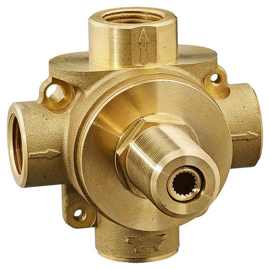 AMERICAN-STANDARD R433, 3-Way In-Wall Diverter Rough-In Valve With 3 Discrete Functions