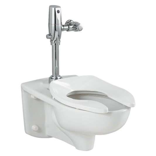AMERICAN-STANDARD 3351511.020, Afwall Millennium Wall-Hung EverClean Toilet System With Touchless Selectronic Piston Flush Valve, 1.1 gpf/4.2 Lpf in White