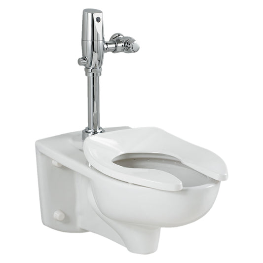 AMERICAN-STANDARD 2257528.020, Afwall Millennium Wall-Hung Toilet System With Touchless Selectronic Piston Flush Valve, 1.28 gpf/4.8 Lpf in White