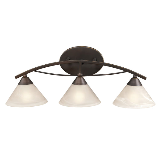 ELK SHOWROOM 17642/3 Elysburg 25'' Wide 3-Light Vanity Light - Oil Rubbed Bronze