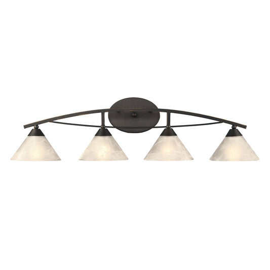 ELK SHOWROOM 17643/4 Elysburg 36'' Wide 4-Light Vanity Light - Oil Rubbed Bronze