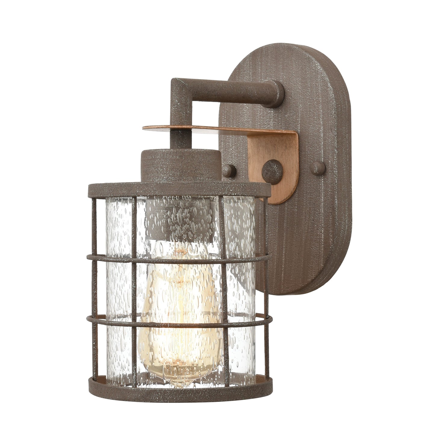 ELK SHOWROOM 18363/1 Gilbert 11'' High 1-Light Sconce - Rusted Coffee