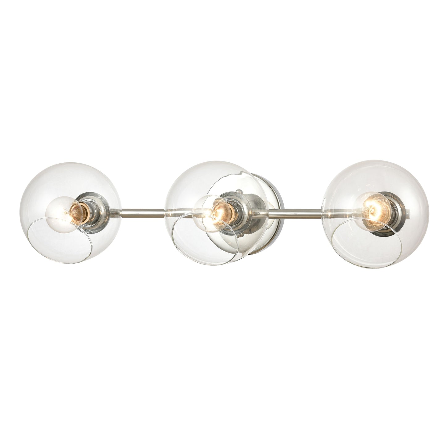 ELK SHOWROOM 18375/3 Claro 26'' Wide 3-Light Vanity Light - Polished Chrome