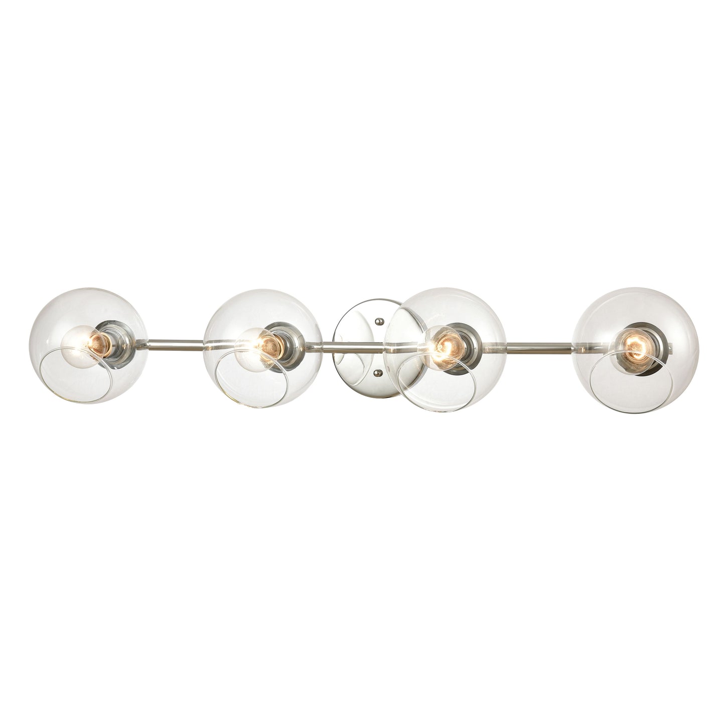 ELK SHOWROOM 18376/4 Claro 36'' Wide 4-Light Vanity Light - Polished Chrome