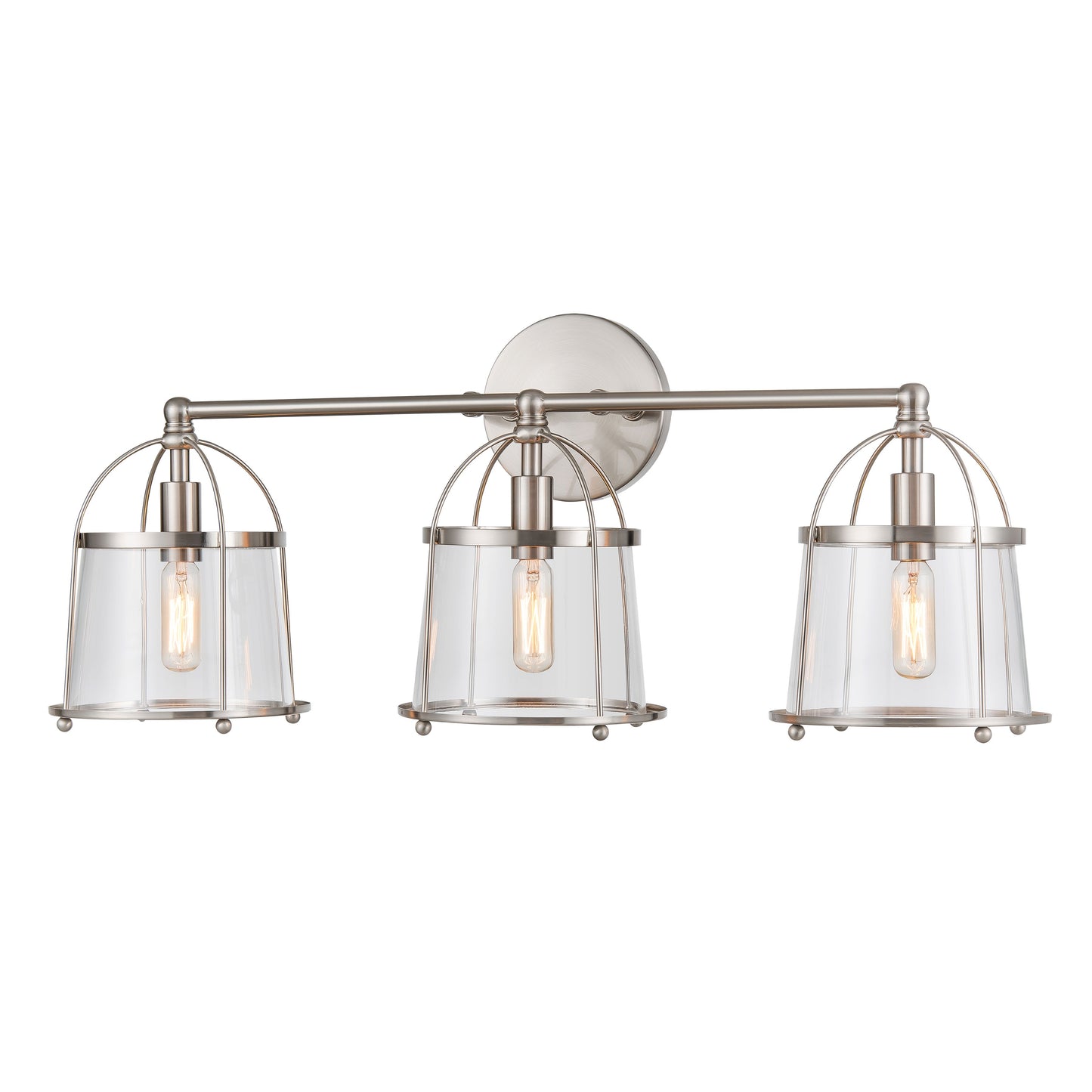 ELK SHOWROOM 18462/3 Merrick 24'' Wide 3-Light Vanity Light - Satin Nickel