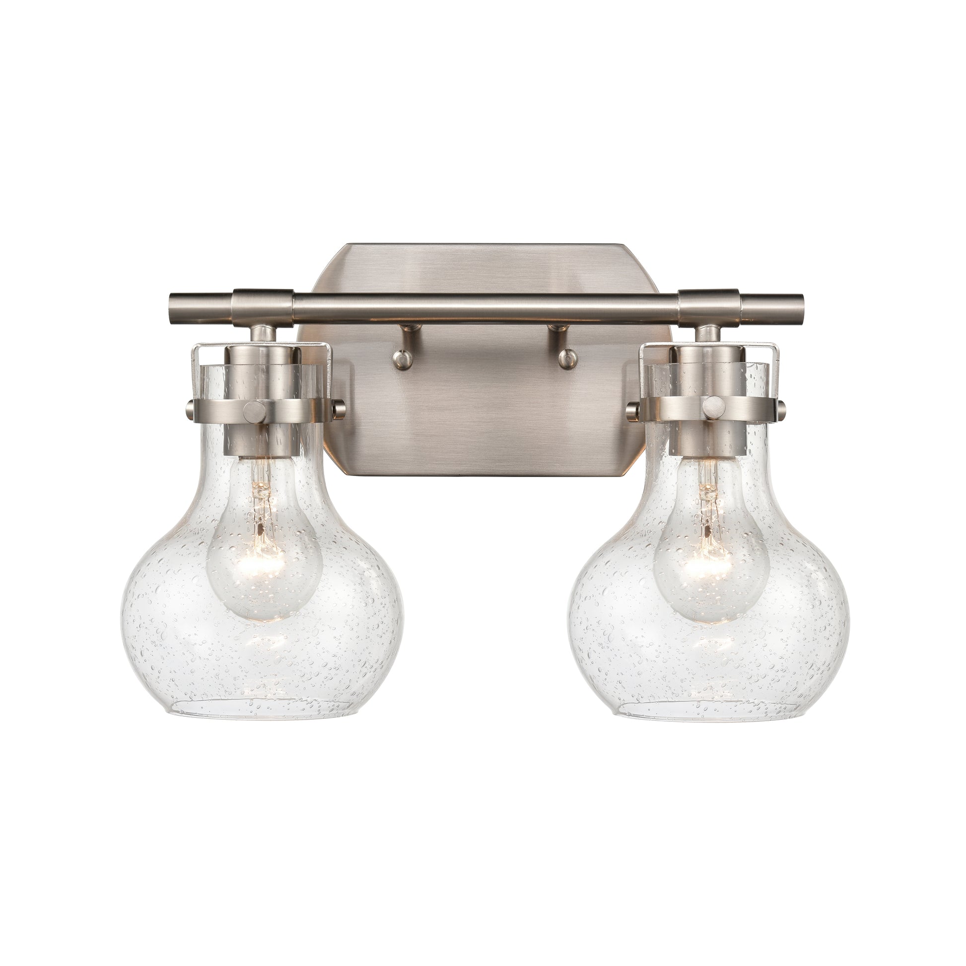 ELK SHOWROOM 18661/2 Salamanca 15.5'' Wide 2-Light Vanity Light - Satin Nickel