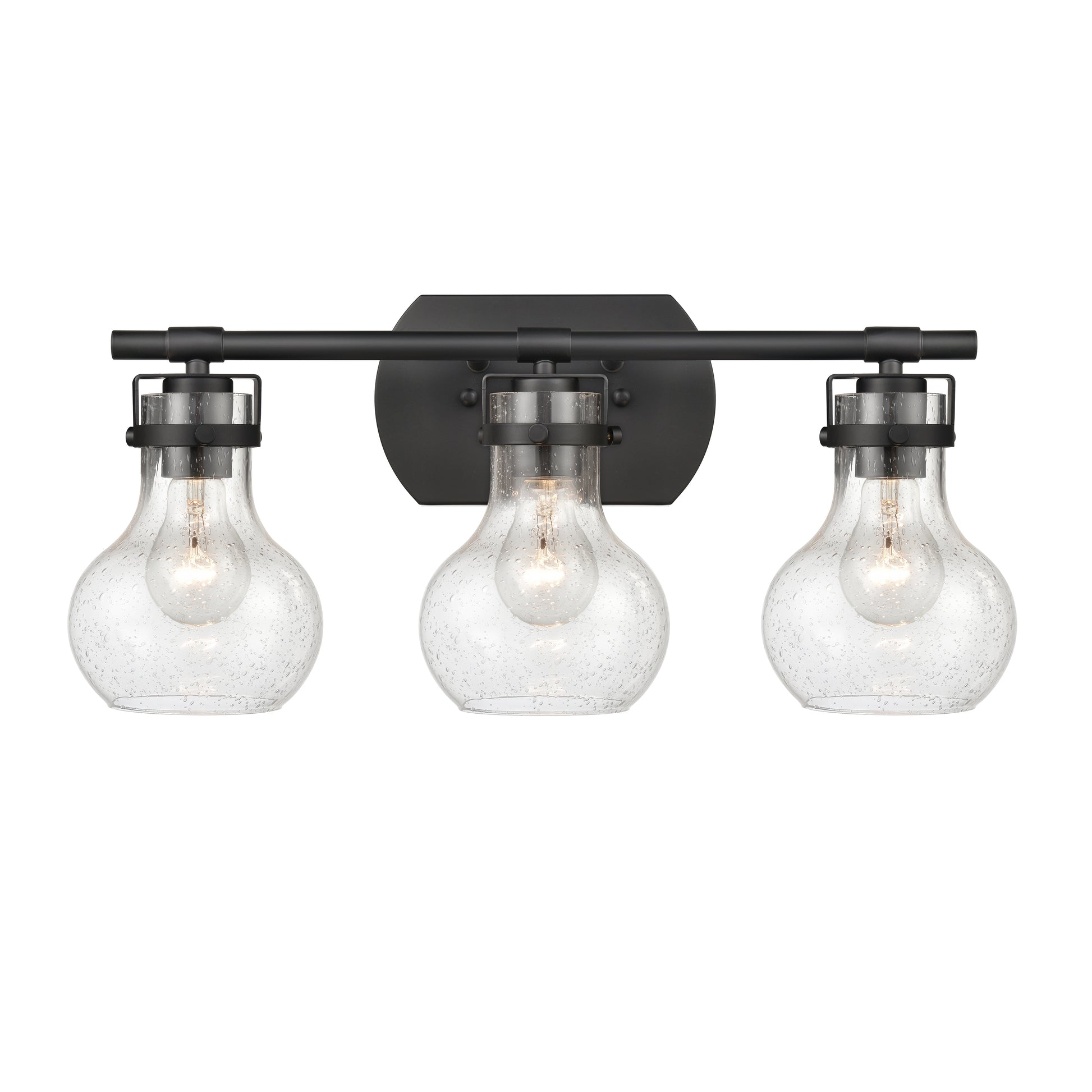 ELK SHOWROOM 18672/3 Salamanca 21'' Wide 3-Light Vanity Light - Matte Black