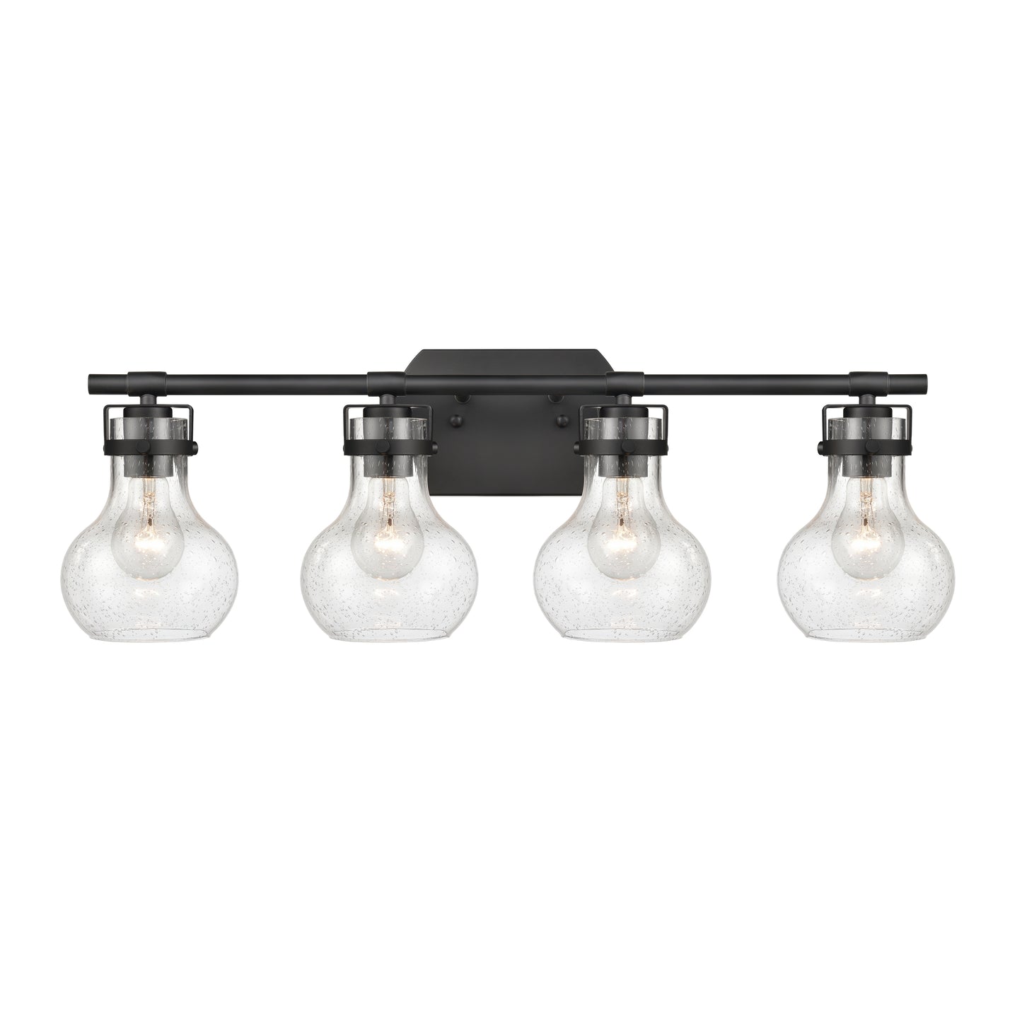 ELK SHOWROOM 18673/4 Salamanca 29'' Wide 4-Light Vanity Light - Matte Black