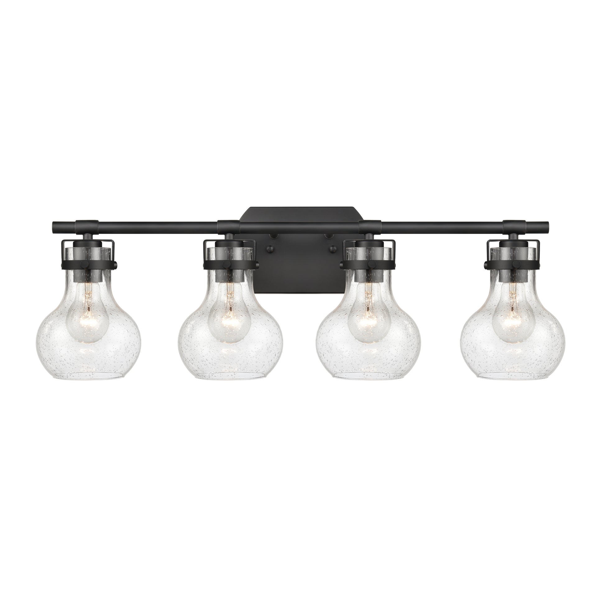 ELK SHOWROOM 18673/4 Salamanca 29'' Wide 4-Light Vanity Light - Matte Black