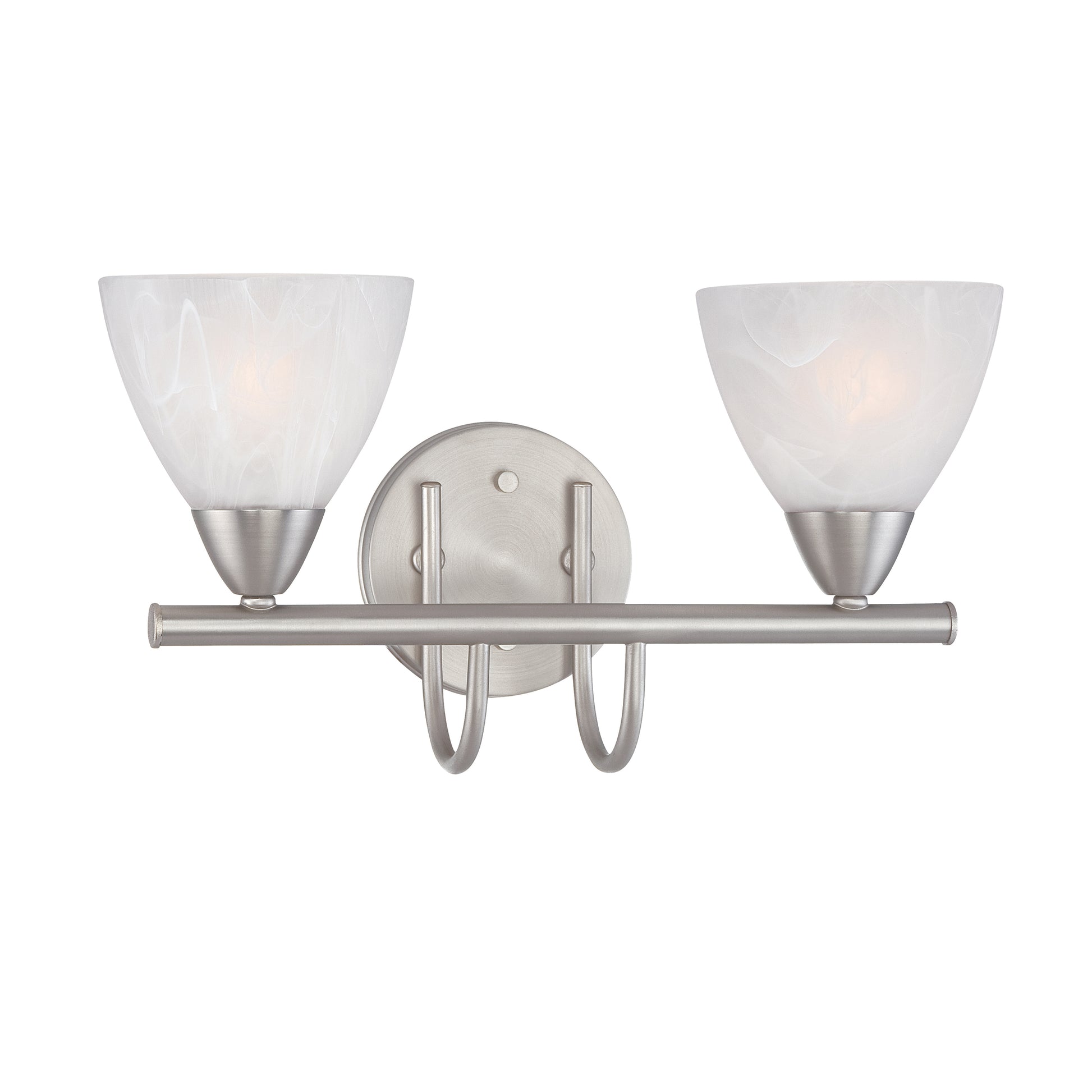 THOMAS 190016117 Tia 15.75'' Wide 2-Light Vanity Light - Matte Nickel