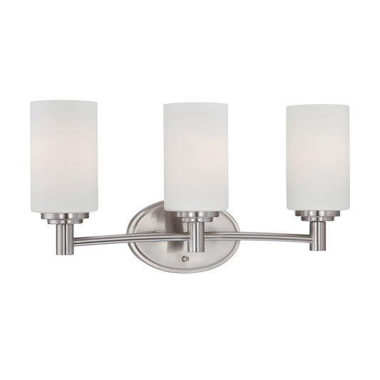 THOMAS 190024217 Pittman 19'' Wide 3-Light Vanity Light - Brushed Nickel