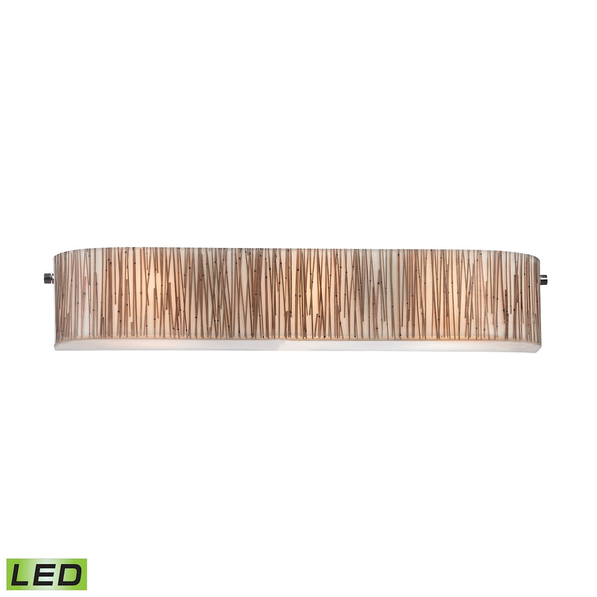 ELK SHOWROOM 19066/3-LED Modern Organics 29'' Wide 3-Light Vanity Light - Polished Chrome