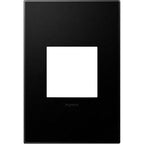 LEGRAND AWP1G2GR6 ADORNE  Graphite One-Gang Screwless Wall Plate with Microban