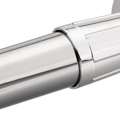 MOEN 2-100-6A Donner Commercial  Shower Rod In Stainless