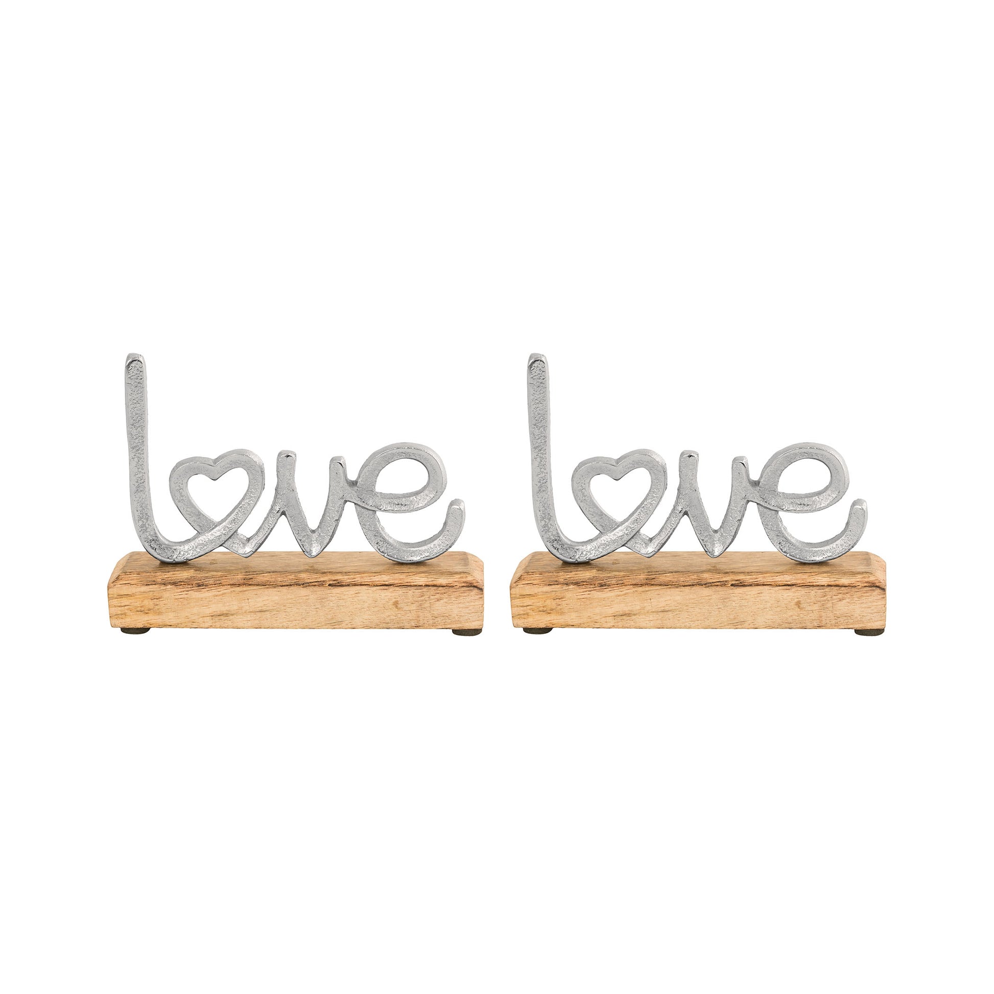 ELK STUDIO 201370/S2 Love Table Decor (Set of 2)