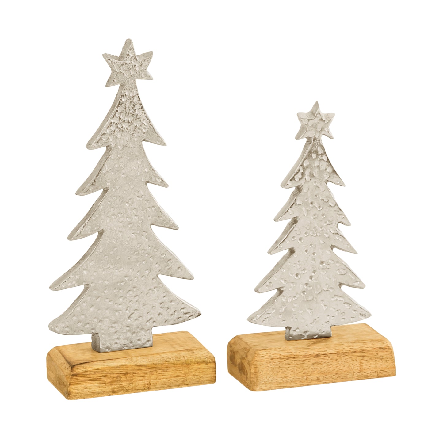 ELK STUDIO 201417 Wintergrove Tree Table Decor (Set of 2) - Sawyer White