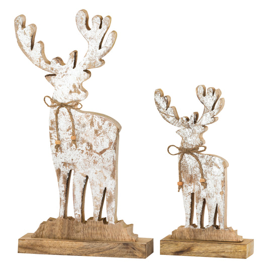 ELK STUDIO 209086 Chateau Reindeer (Set of 2)