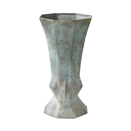 ELK STUDIO 2100-015 Geometric Patina Vase