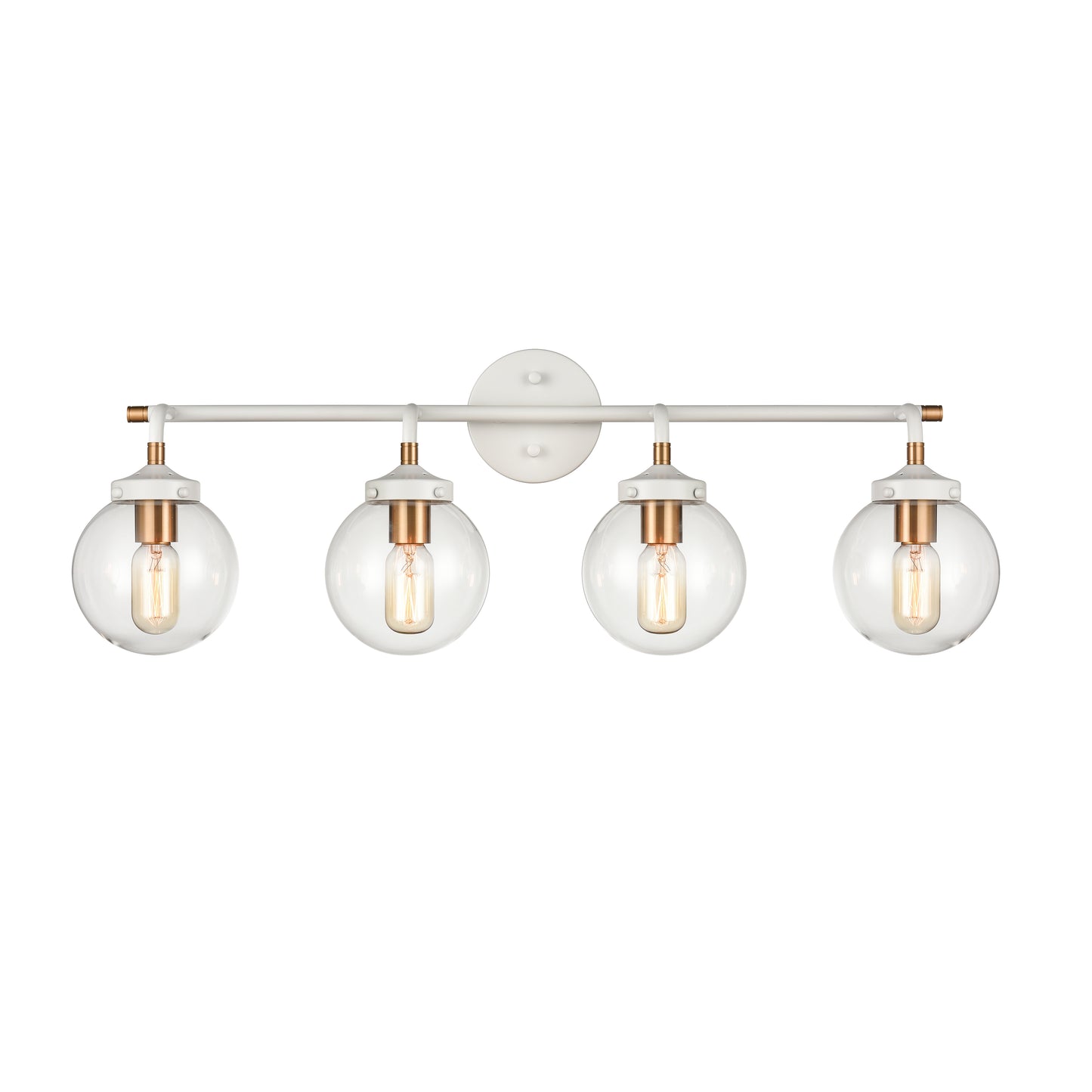 ELK SHOWROOM 24433/4 Boudreaux 33'' Wide 4-Light Vanity Light - Matte White