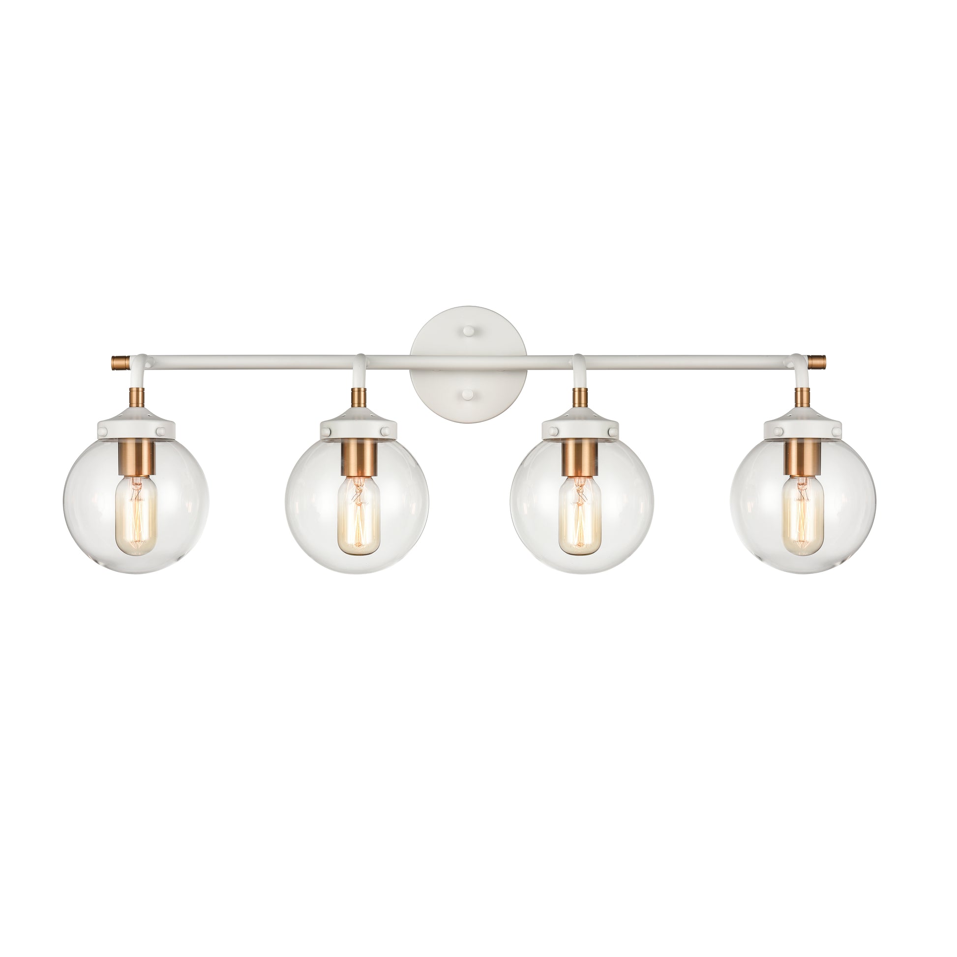 ELK SHOWROOM 24433/4 Boudreaux 33'' Wide 4-Light Vanity Light - Matte White