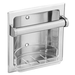 MOEN 2565CH Donner Commercial  Soap Holder In Chrome