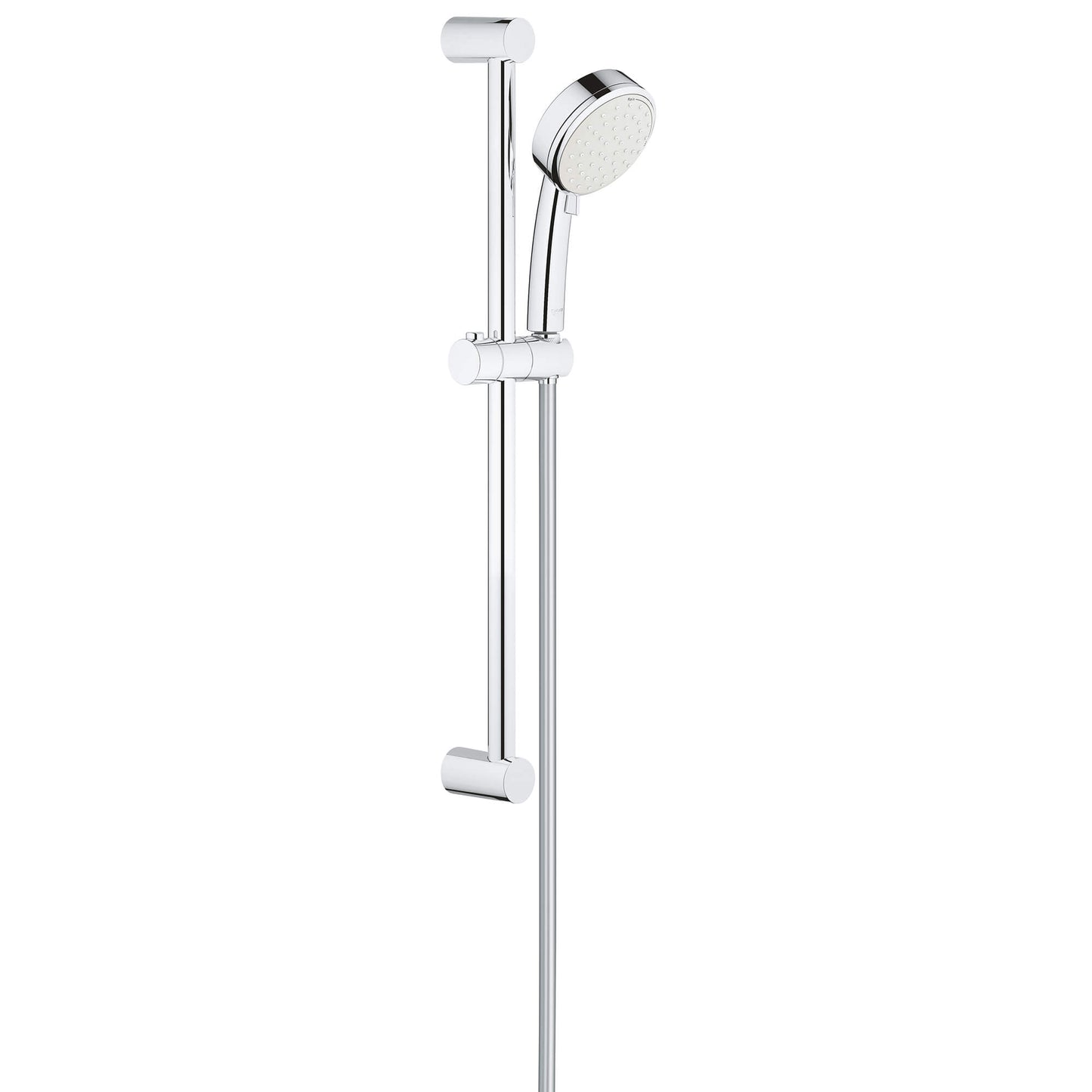 GROHE 26076002 Tempesta Chrome 24" Shower Slide Bar Kit - 2 Sprays, 1.75 gpm